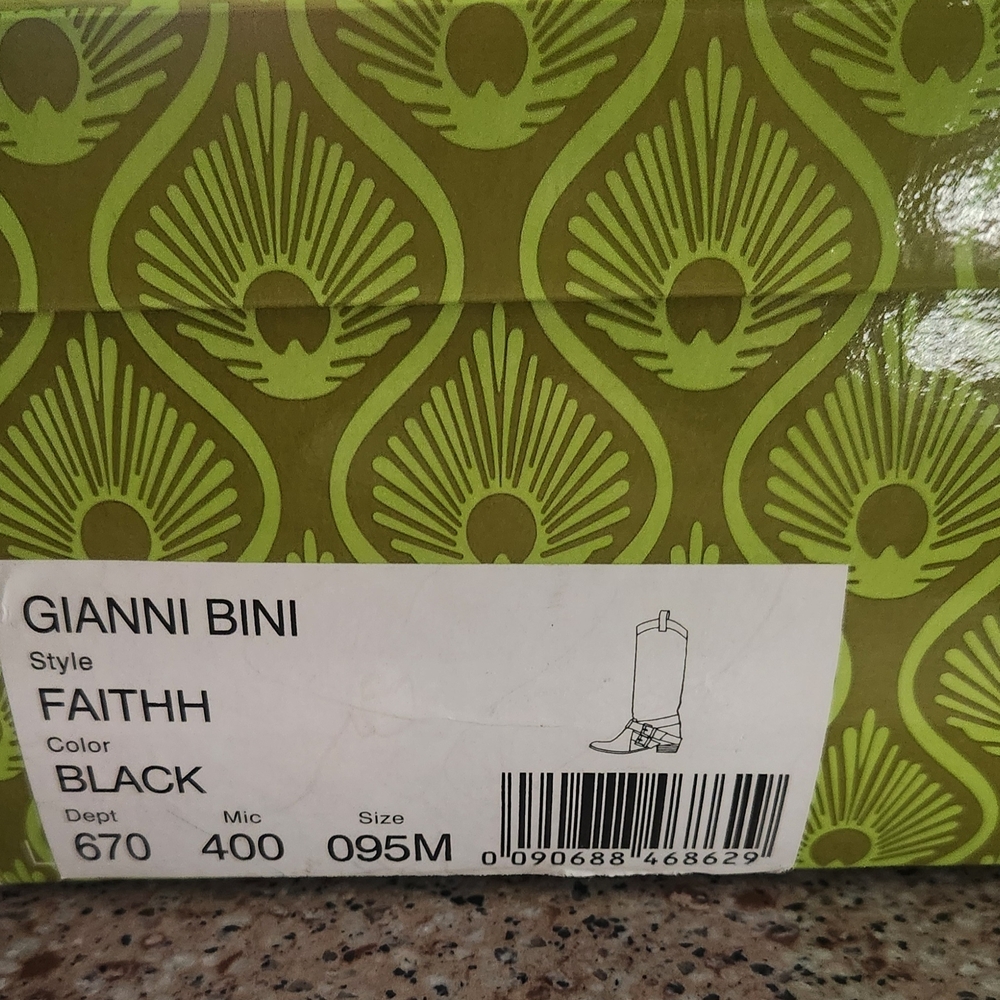 Gianni Bini Faithh Black Boots
